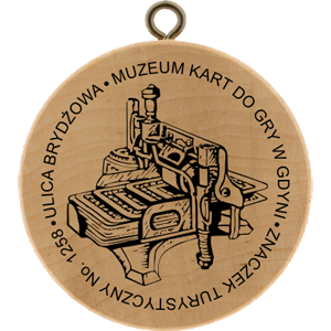 No. 1258 - Ulica Brydżowa - Muzeum Kart Do Gry w Gdyni
